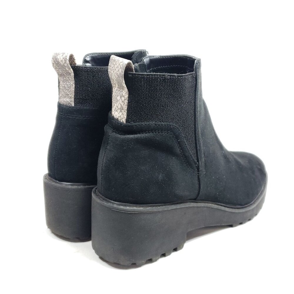 Universal Thread Women's Size 11 Black Faux Suede - Picture 4 of 9
